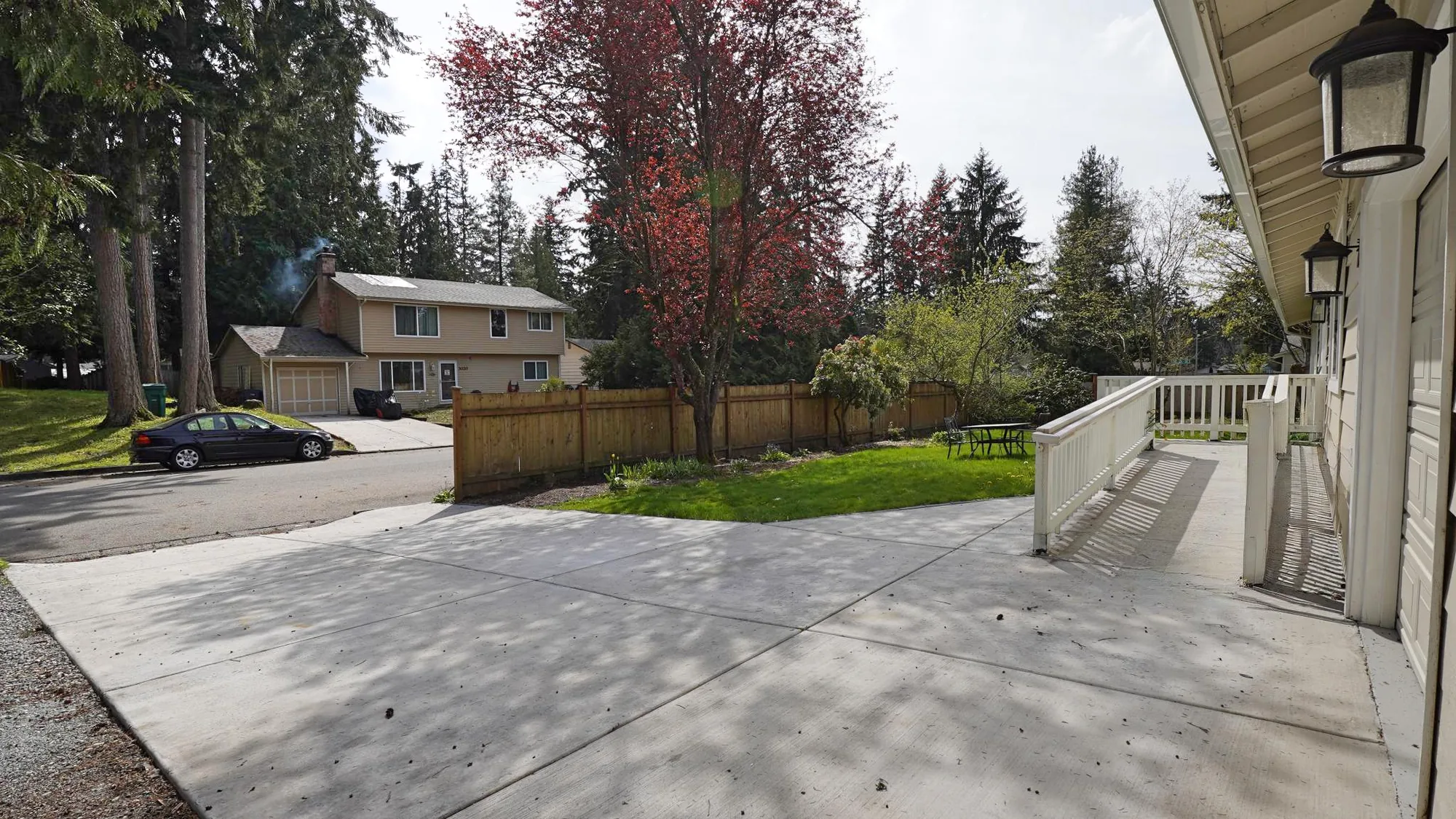 Beautiful house exterior